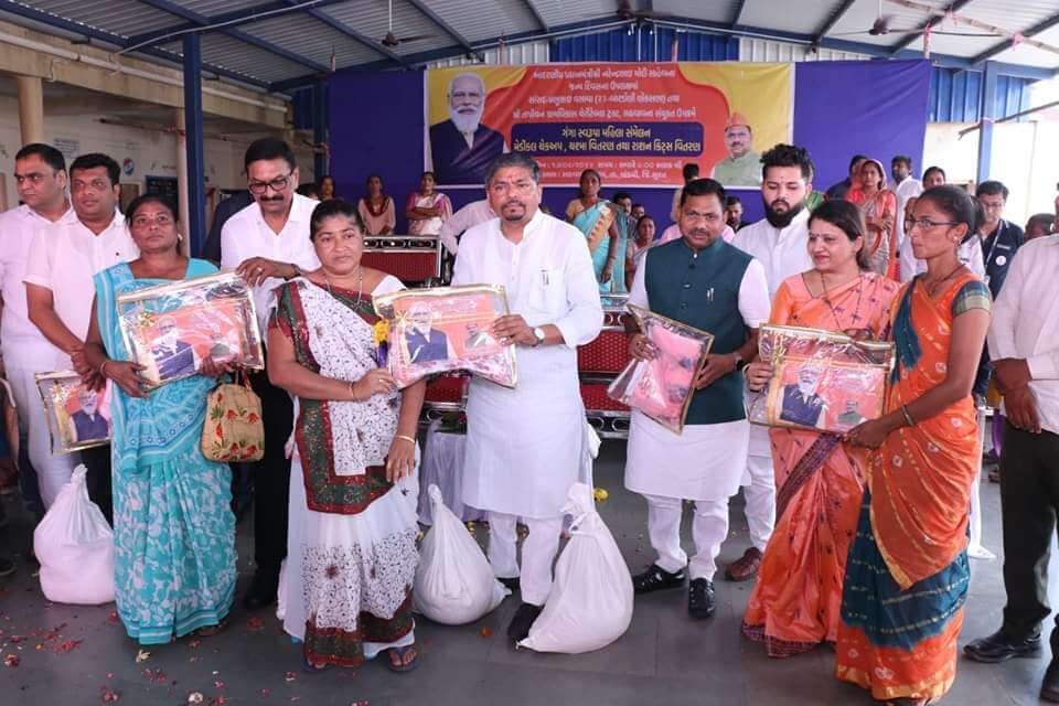  Distribution of Sarees and Blankets